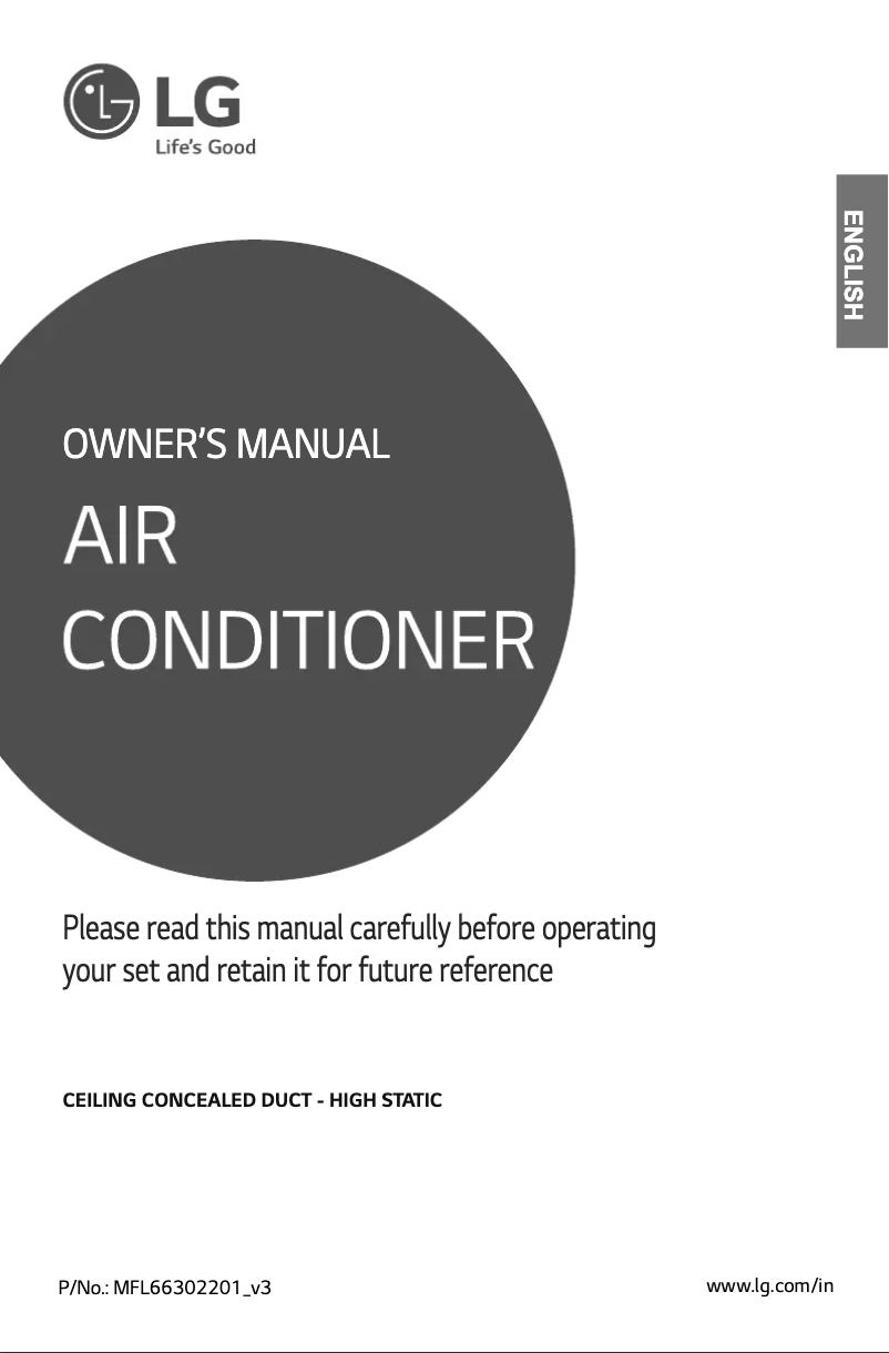 Page 1 de la notice Manuel utilisateur LG JRNU36GBGA4