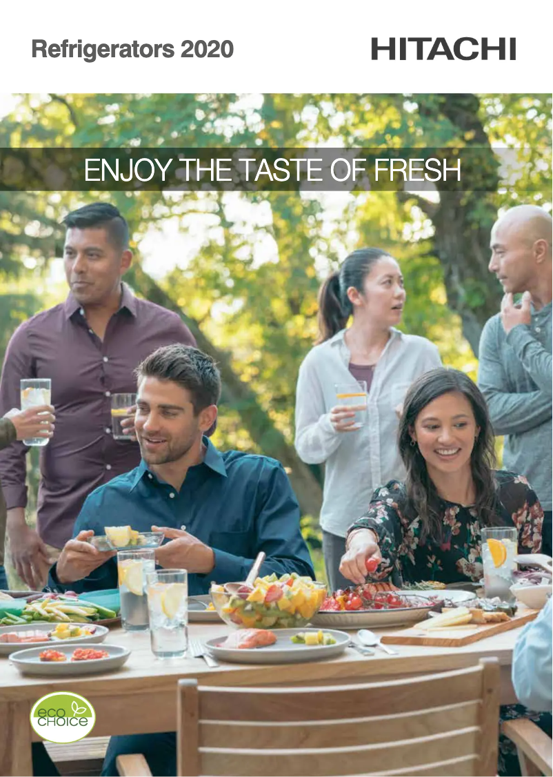 Página 1 del manual Catálogo Hitachi R-V610PRU7