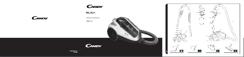 Page 1 de la notice Manuel utilisateur Candy Rush