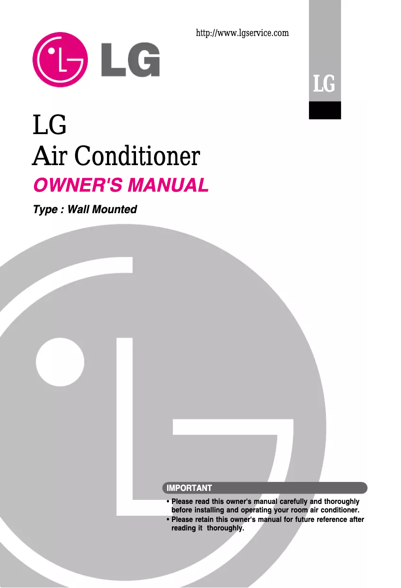 Página 1 del manual Manual de usuario LG BSNQ096B2U2