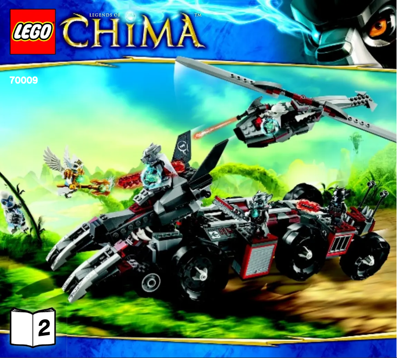 Página 1 del manual Manual de usuario Lego Chima 70009