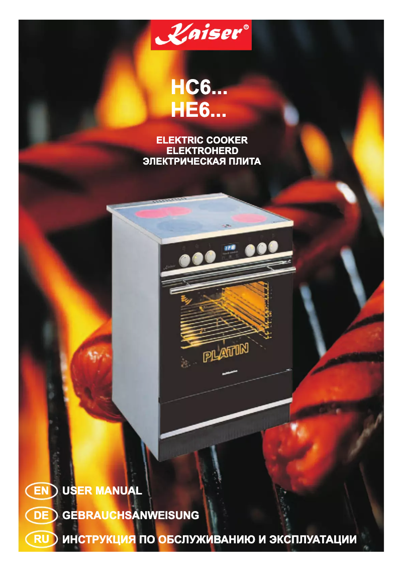 Page 1 de la notice Manuel utilisateur Kaiser HC 62010 W