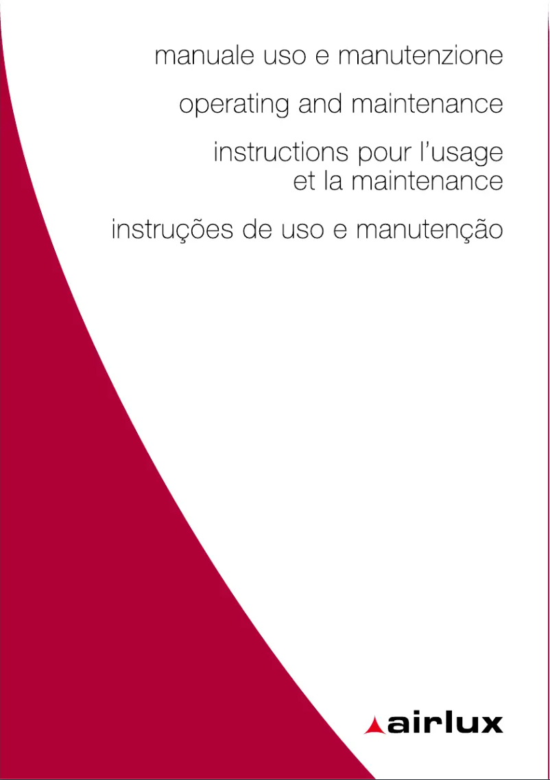 Page 1 de la notice Manuel utilisateur Airlux AV685HWH