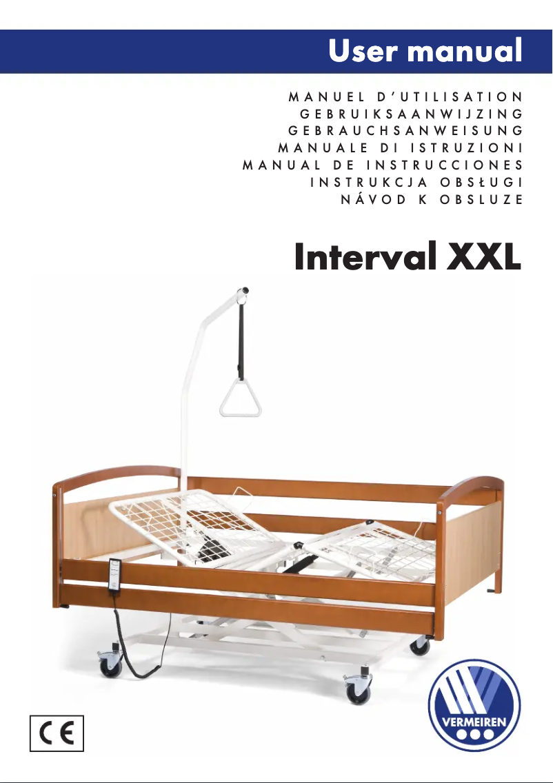 Page 1 of the manual User Manual Vermeiren Interval