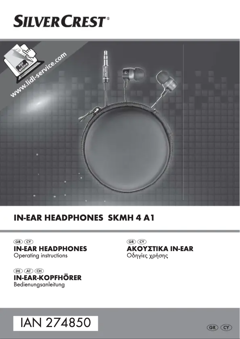 Página 1 del manual Manual de usuario SilverCrest SKMH 4 A1