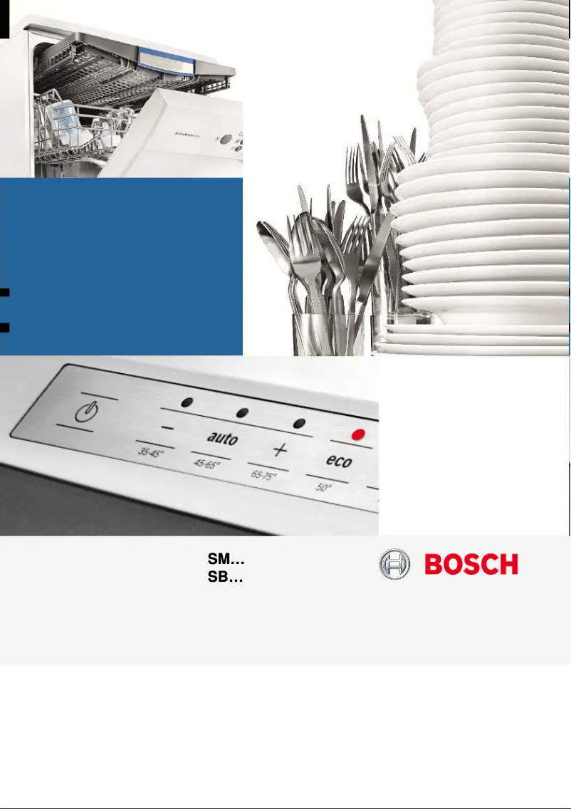 Page 1 de la notice Manuel utilisateur Bosch SBV40M10EU