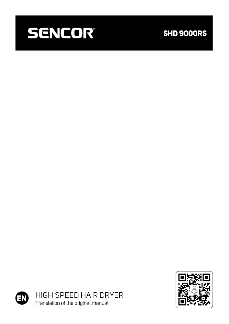 Page 1 de la notice Manuel utilisateur Sencor SHD 9000RS