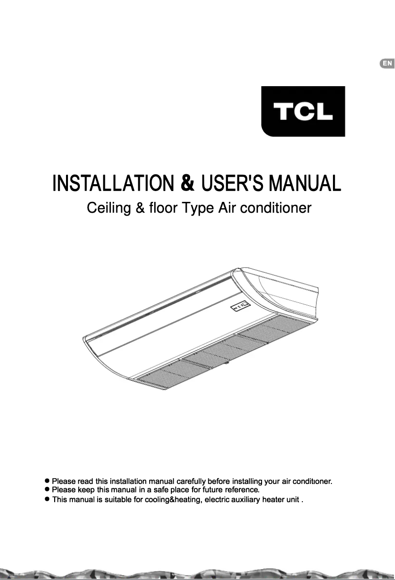 Page 1 of the manual User Manual TCL M55L30