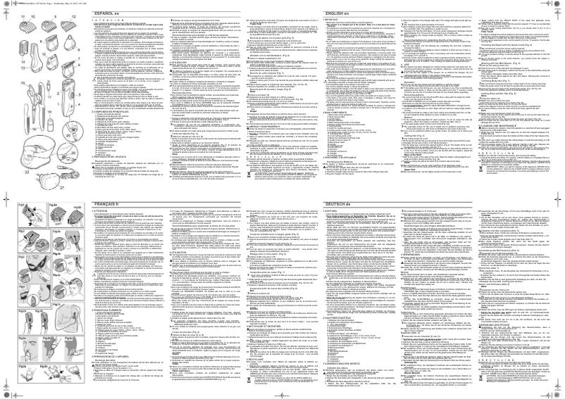 Page 1 de la notice Manuel utilisateur Solac CP7396