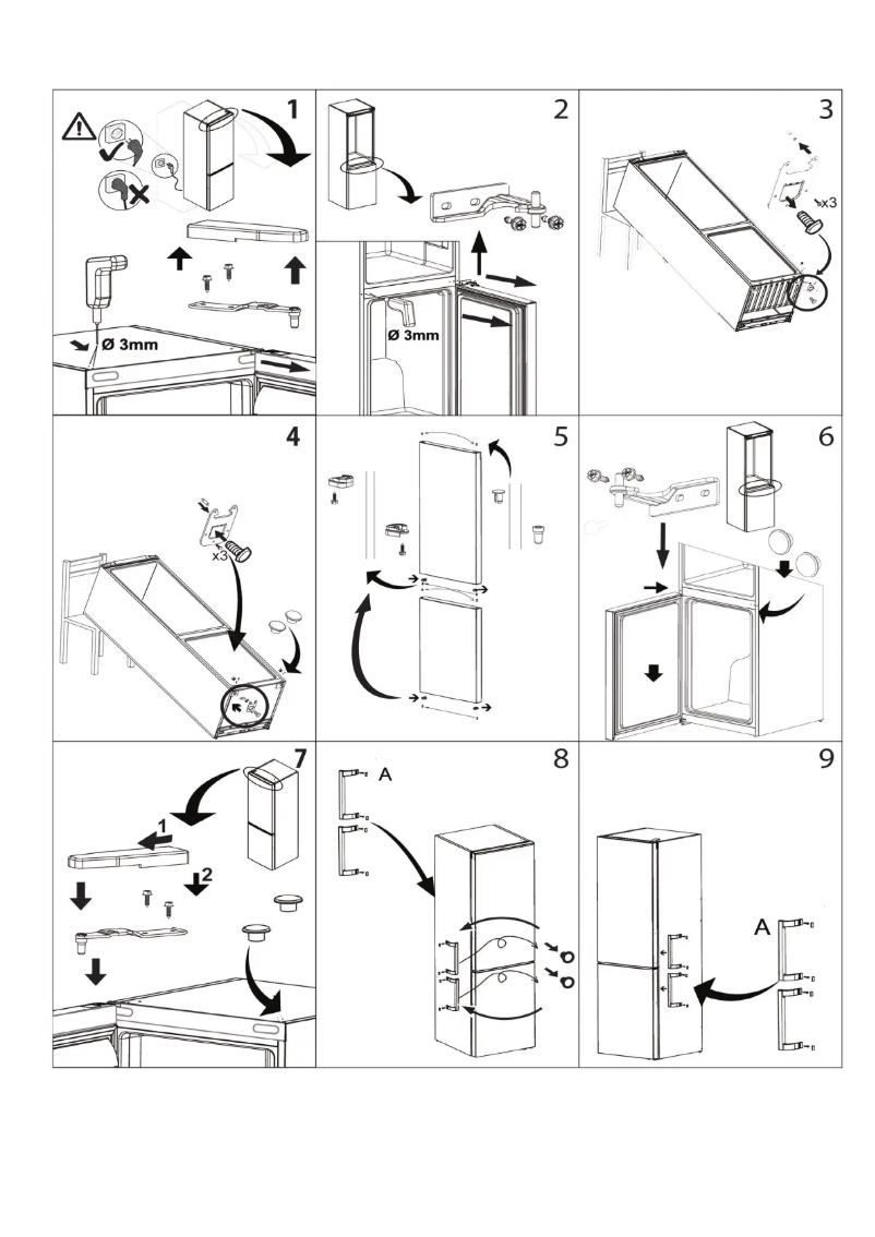Page 1 de la notice Instructions de sécurité Whirlpool W7X 93A W