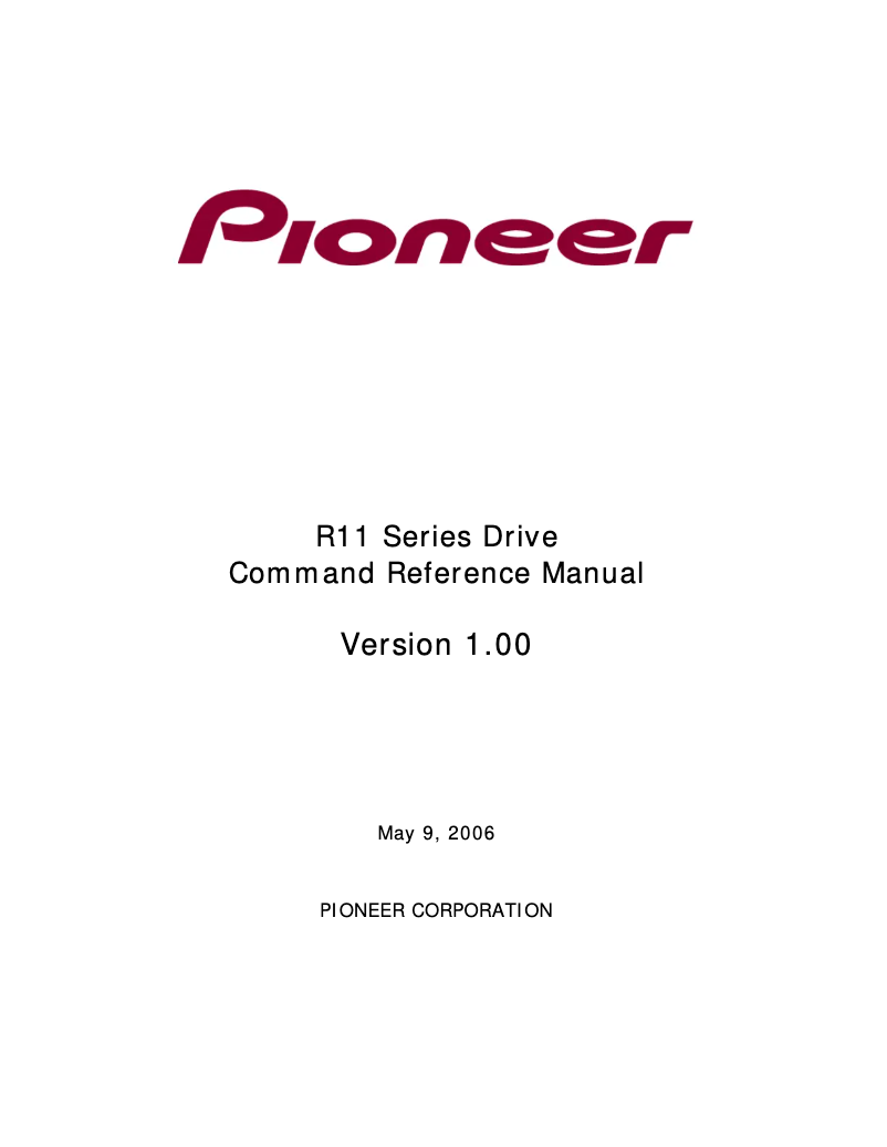 Page 1 de la notice Manuel utilisateur Pioneer DVR-710
