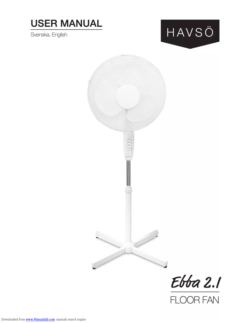 Página 1 del manual Manual de usuario Havsö Ebba 2.1