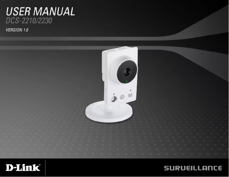 Page 1 de la notice Manuel utilisateur D-Link DCS-2210L