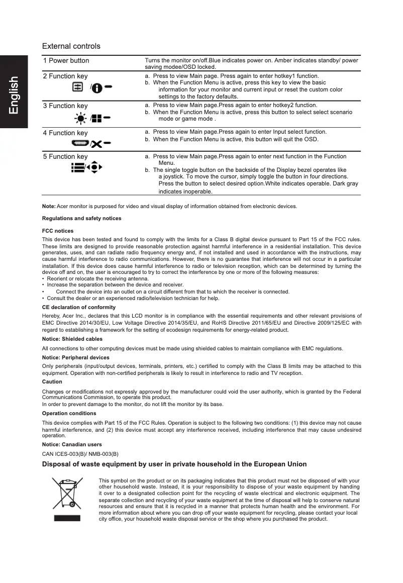 Page 1 de la notice Guide de démarrage rapide Acer CB382CUR