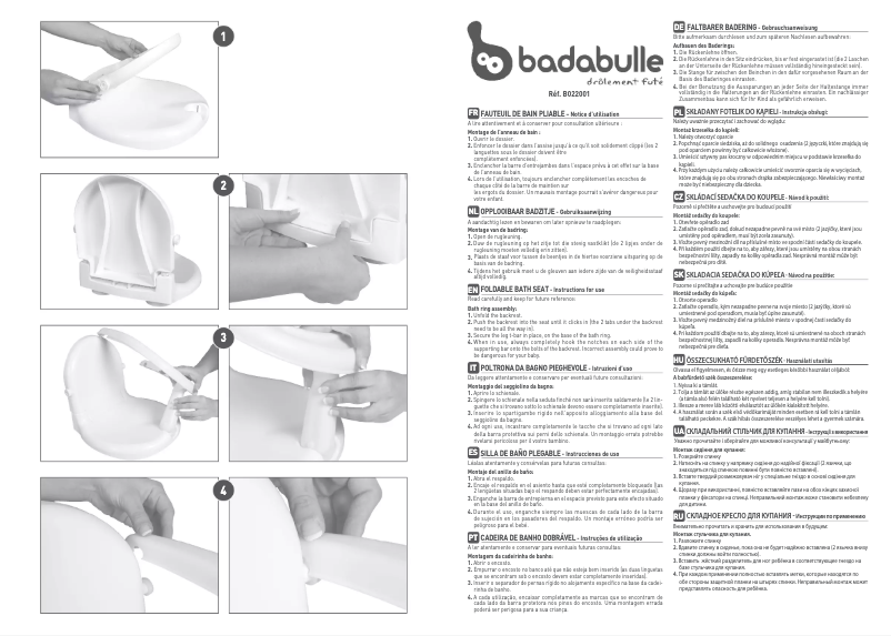 Página 1 del manual Manual de usuario Badabulle B022001