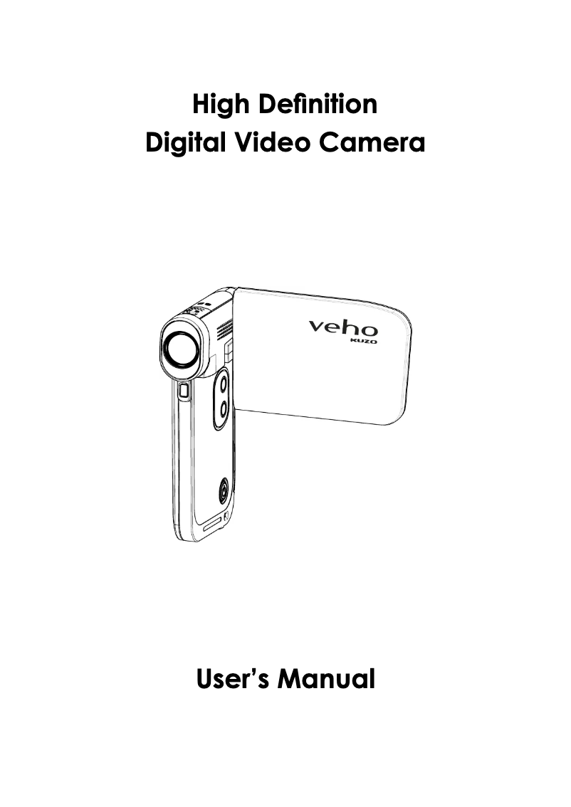 Page 1 de la notice Manuel utilisateur Veho Kuzo