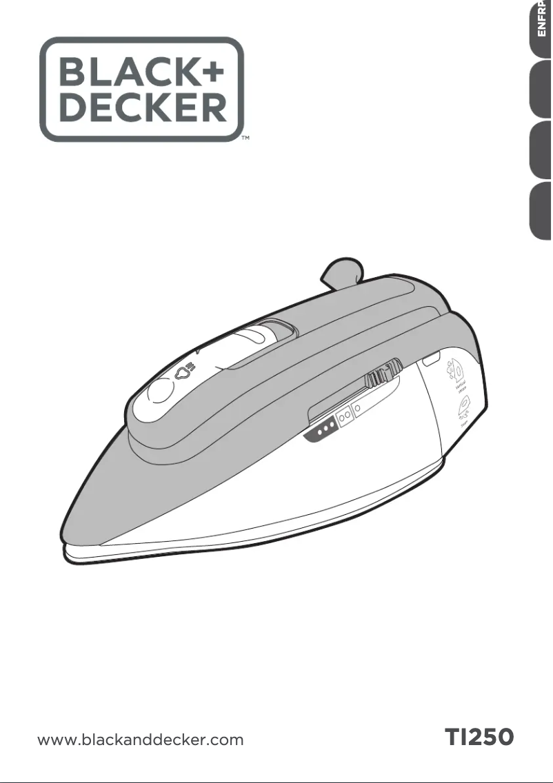 Página 1 del manual Manual de usuario Black & Decker TI250