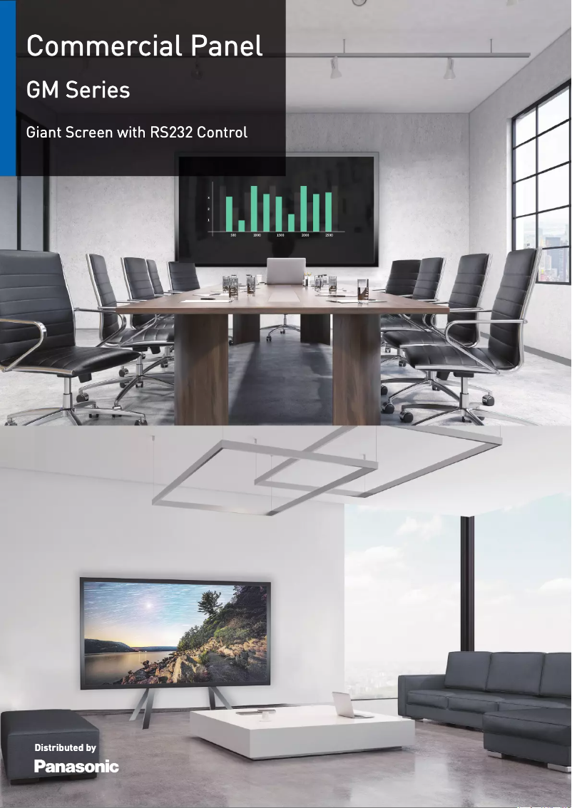 Page 1 de la notice Manuel utilisateur Panasonic GM110B-M