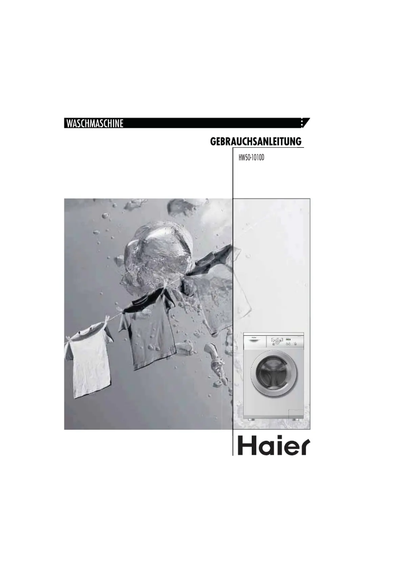 Página 1 del manual Manual de usuario Haier HW50-1010D