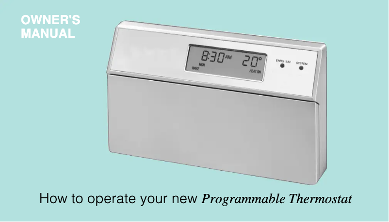 Page 1 de la notice Manuel utilisateur Honeywell T8600