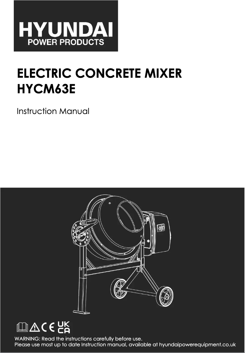 Page 1 de la notice Manuel utilisateur Hyundai HYCM63E