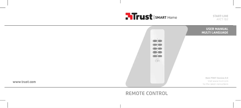 Page 1 de la notice Manuel utilisateur Trust AYCT-102
