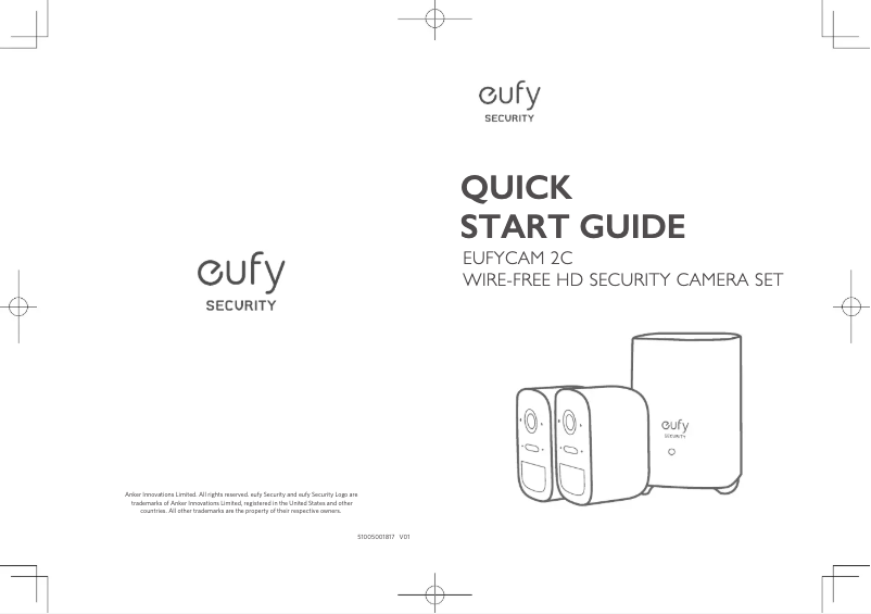 Página 1 del manual Manual de usuario Eufy eufyCam S210