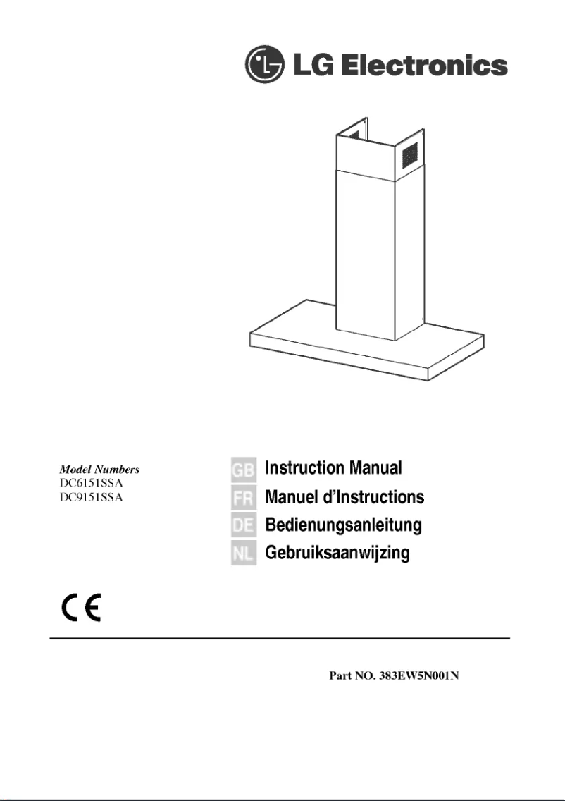 Page 1 of the manual User Manual LG DC6151SSA