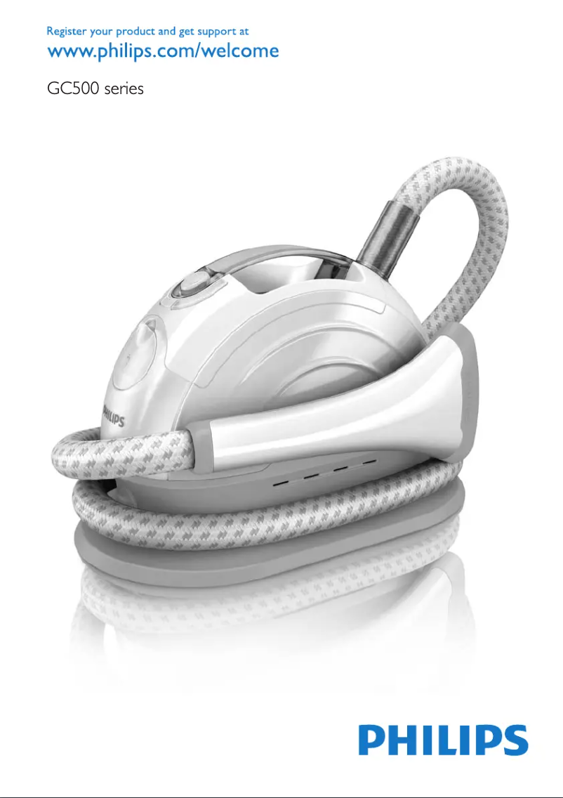 Página 1 del manual Manual de usuario Philips GC500