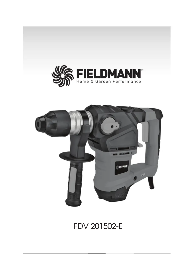 Page 1 de la notice Manuel utilisateur Fieldmann FDV 201502-E