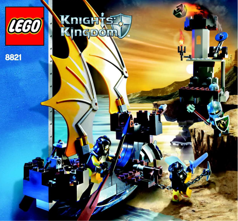Page 1 de la notice Manuel utilisateur Lego Rogue Knight Battleship