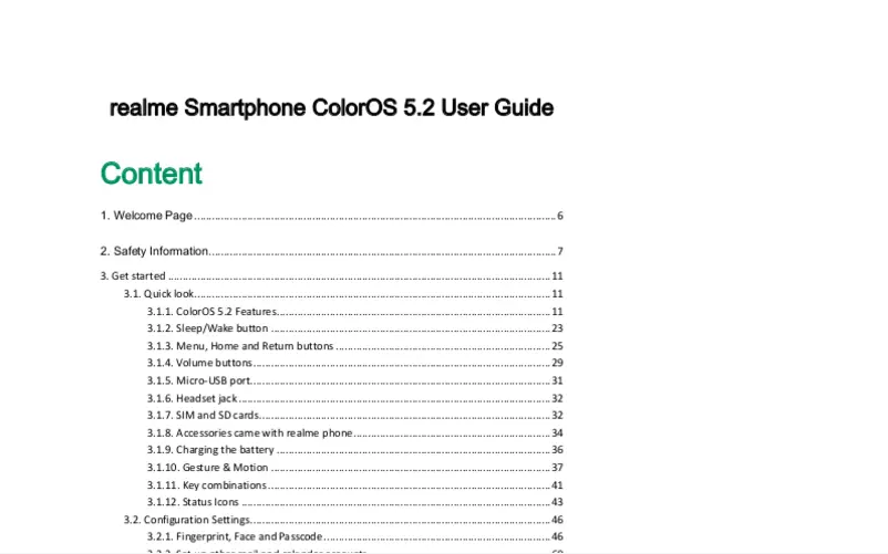 Página nº 1 - Manual de usuario Realme C25s