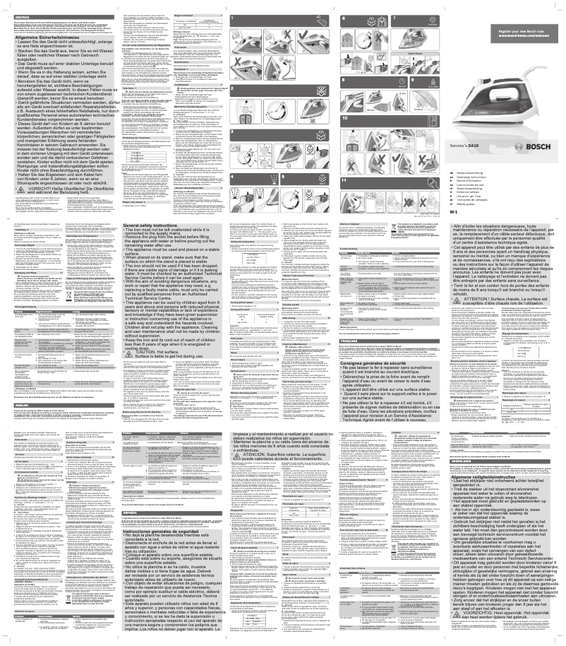 Página 1 del manual Manual de usuario Bosch Sensixx TDA102401C