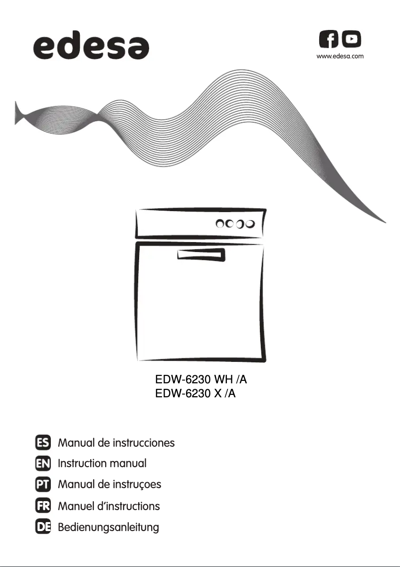 Page 1 de la notice Manuel utilisateur Edesa EDW-6230 X