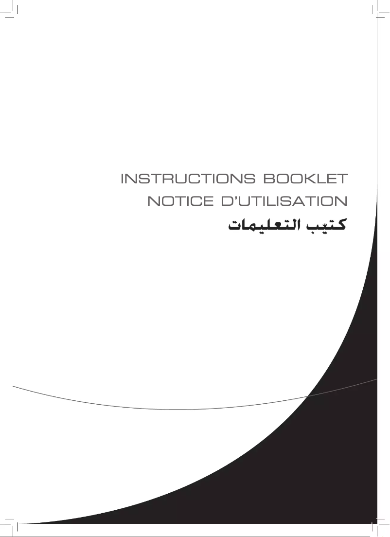 Page 1 de la notice Manuel utilisateur Glem Gas UN9612WI