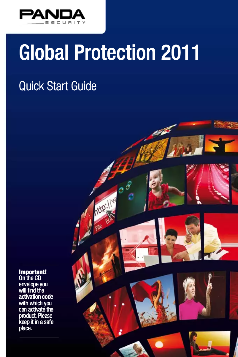 Page 1 de la notice Manuel utilisateur Panda Global Protection 2011