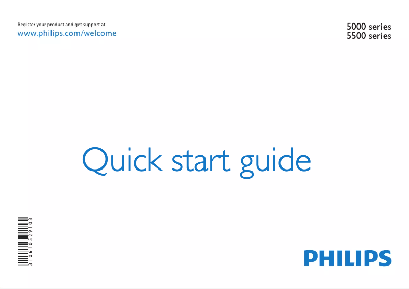 Page n°1 - Manuel utilisateur Philips 46PFL5508G