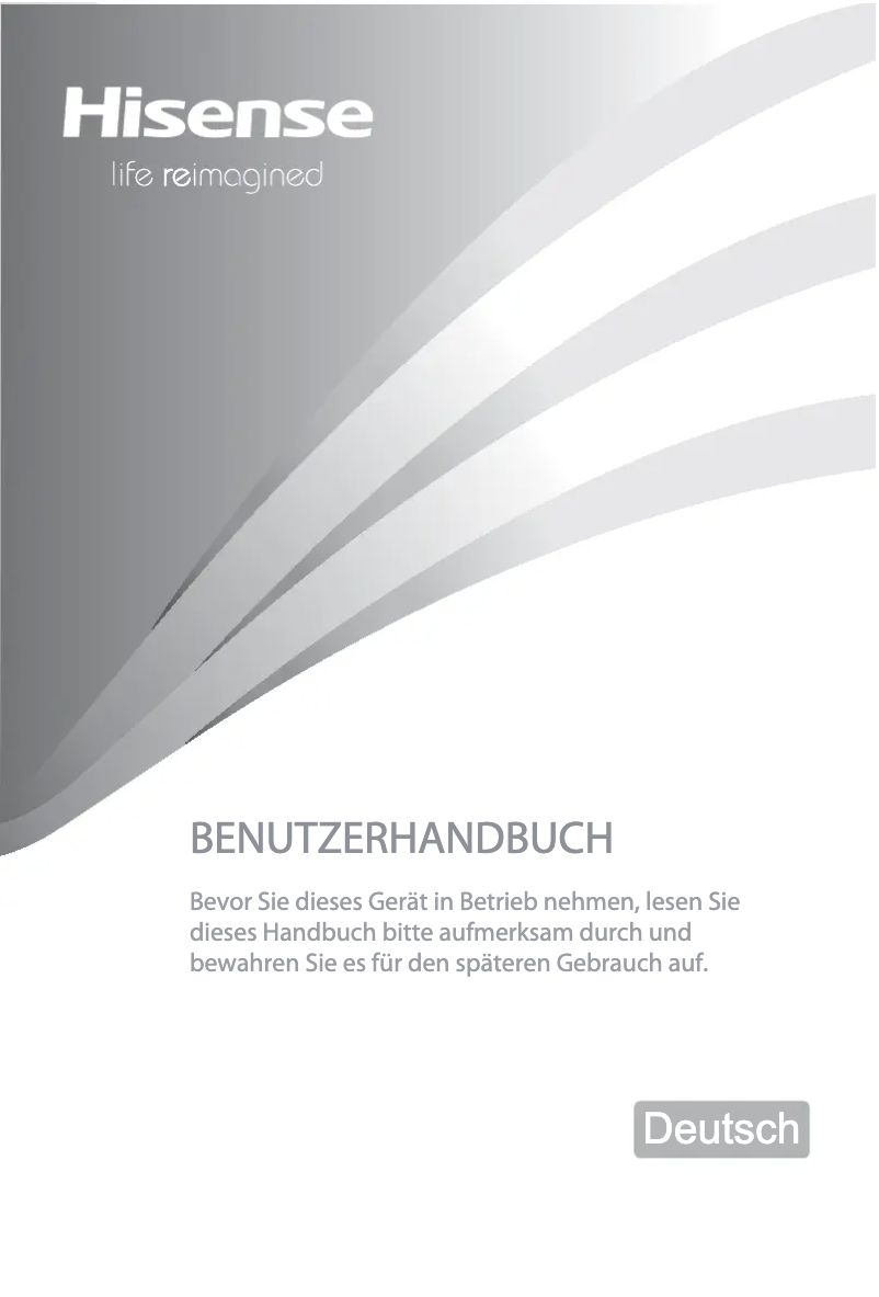 Page 1 de la notice Manuel utilisateur Hisense KT 131 VR A+++