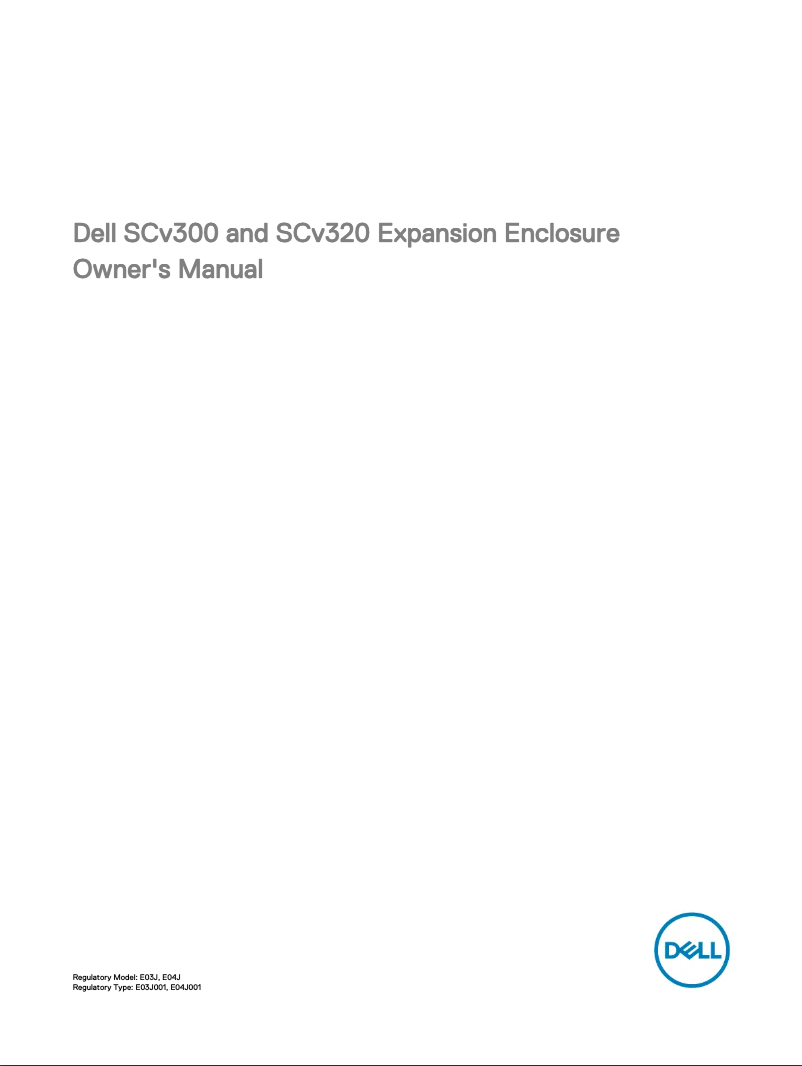 Página 1 del manual Manual de usuario Dell SCv320