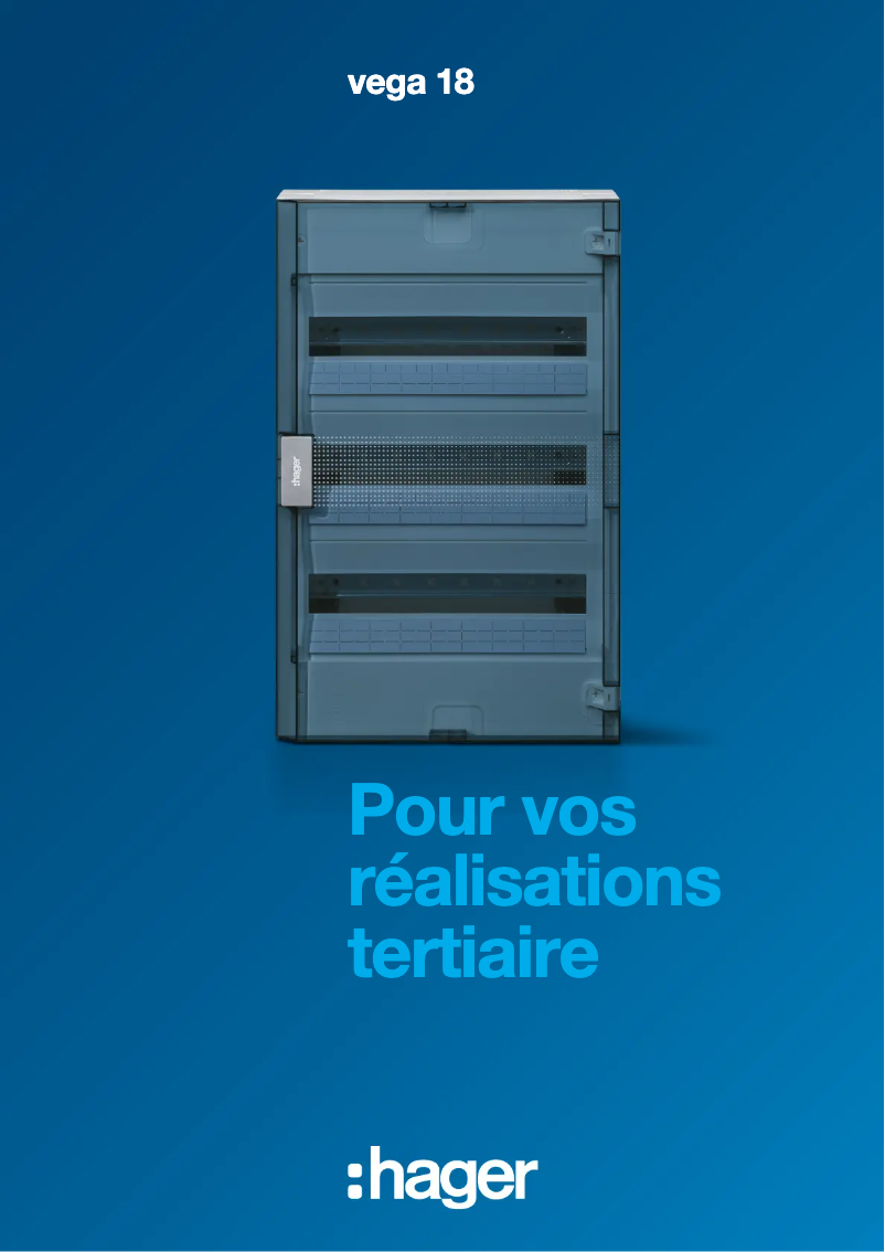 Page 1 de la notice Brochure Hager VZ012VB