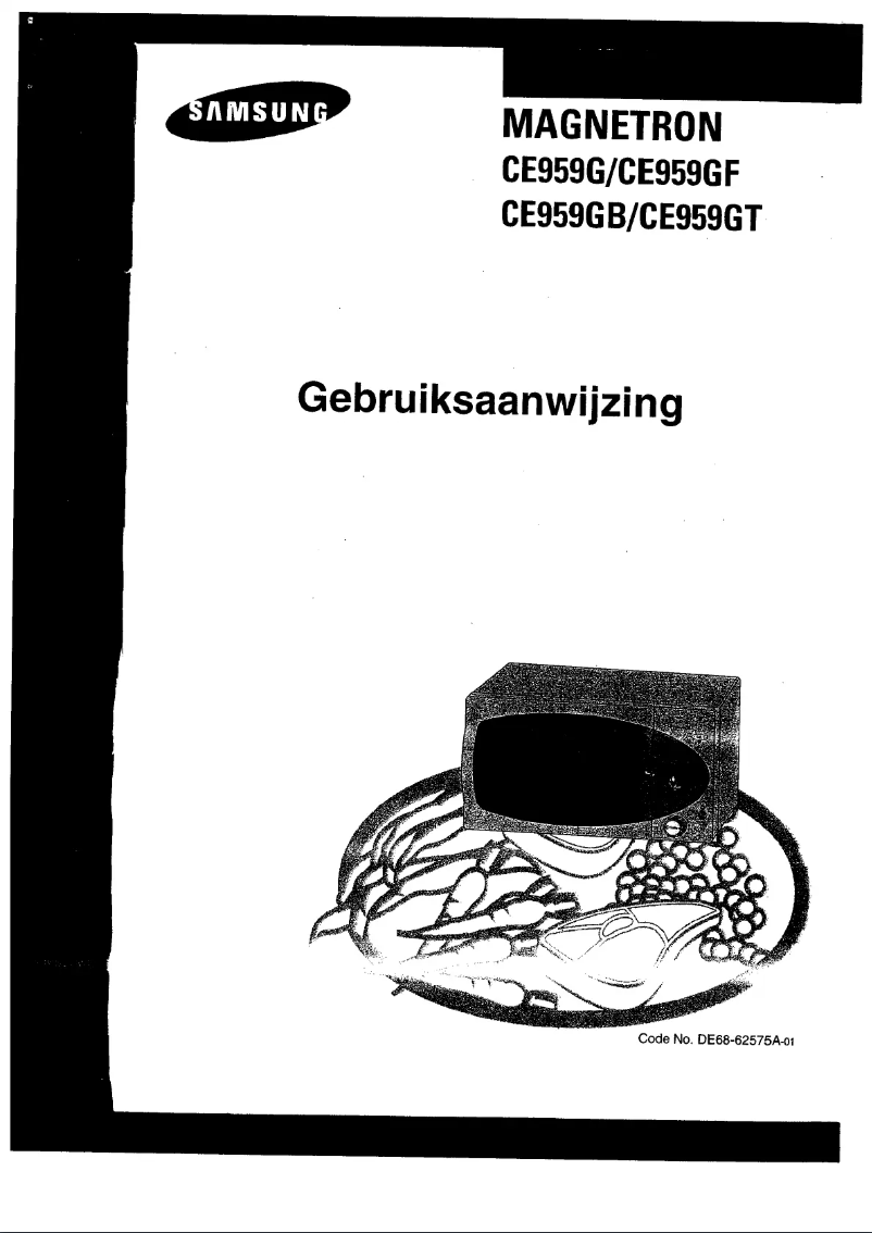 Página 1 del manual Manual de usuario Samsung CE959GF