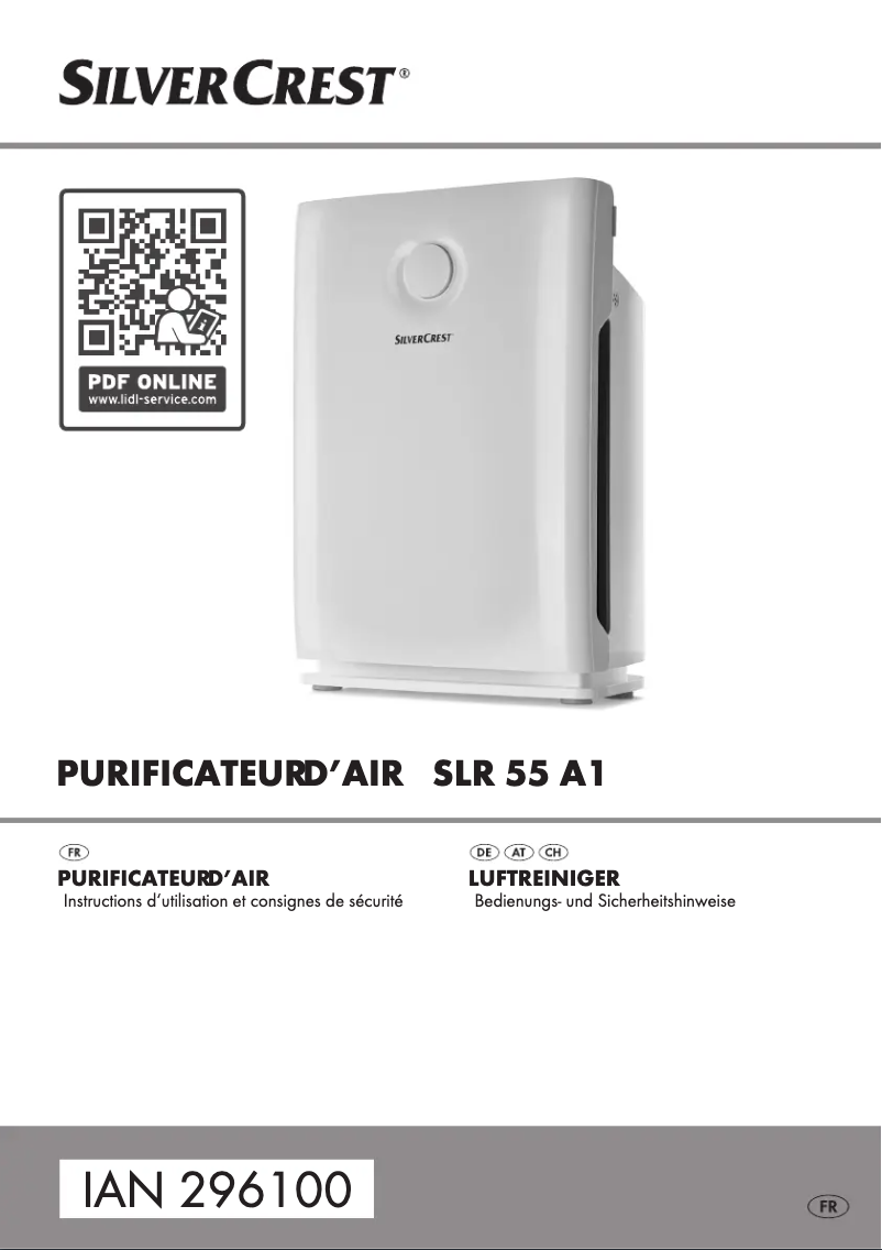 Página 1 del manual Manual de usuario SilverCrest SLR 55 A1