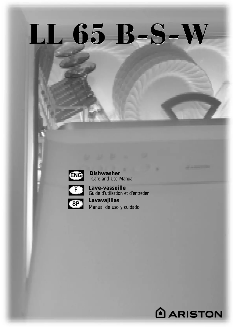 Página 1 del manual Manual de usuario Hotpoint Ariston LL 65 B S W