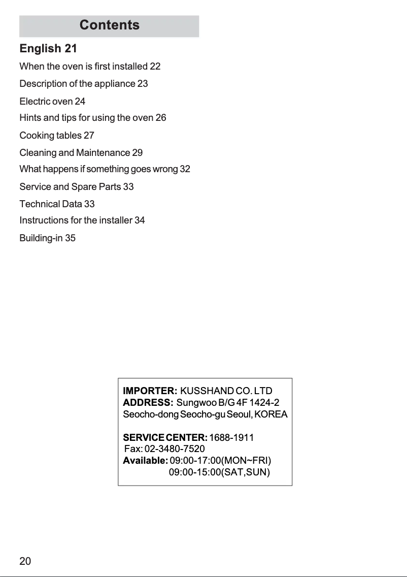 Page 1 de la notice Manuel utilisateur Zanussi ZBM140XK