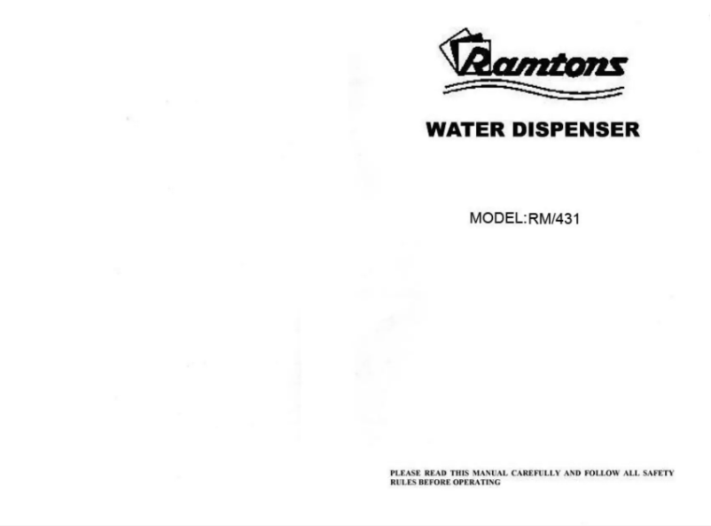 Página 1 del manual Manual de usuario Ramtons RM/431