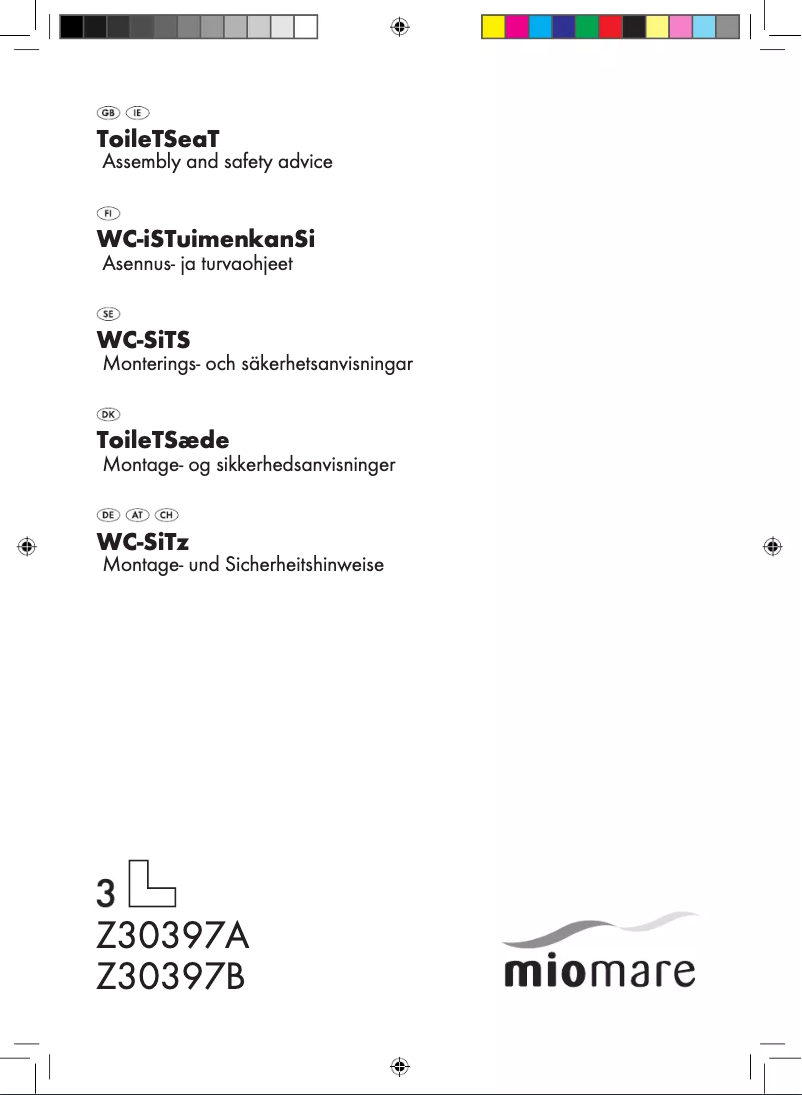 Page 1 de la notice Manuel utilisateur Miomare IAN 73253