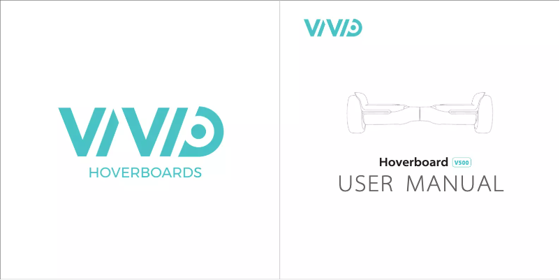 Page 1 de la notice Manuel utilisateur Vivid V500