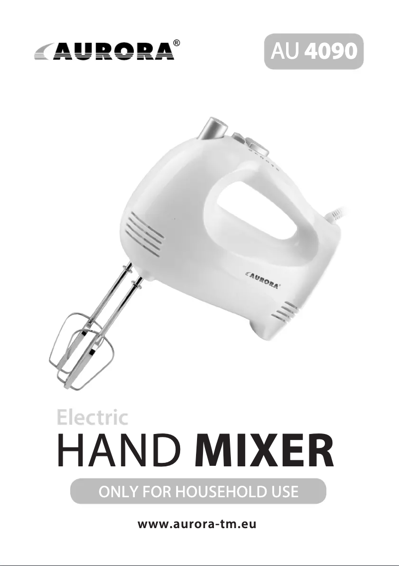 Page 1 de la notice Manuel utilisateur Aurora AU4090