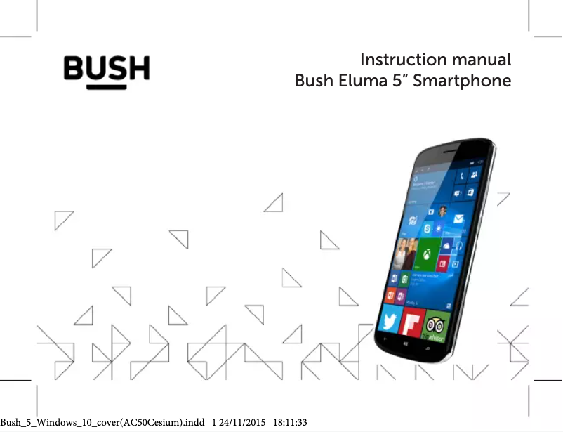 Page 1 de la notice Manuel utilisateur Bush Eluma 5