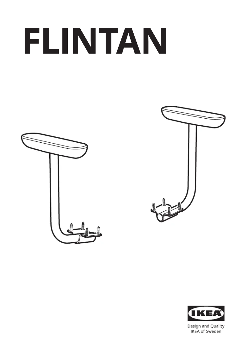 Page 1 de la notice Manuel utilisateur Ikea FLINTAN 504.921.99